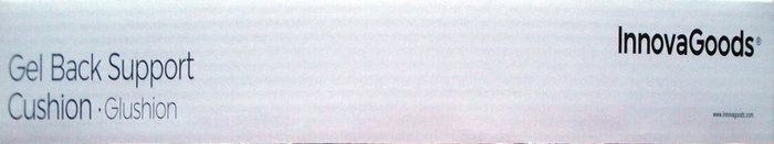 Inde Cojin Lumbar De Gel Con Funda Extraible Glushion 37 x 24 x 3 cm (6 Unidades)