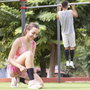 Pantorrilleras Deportivas de Compresión Slexxers InnovaGoods 2 Unidades XL