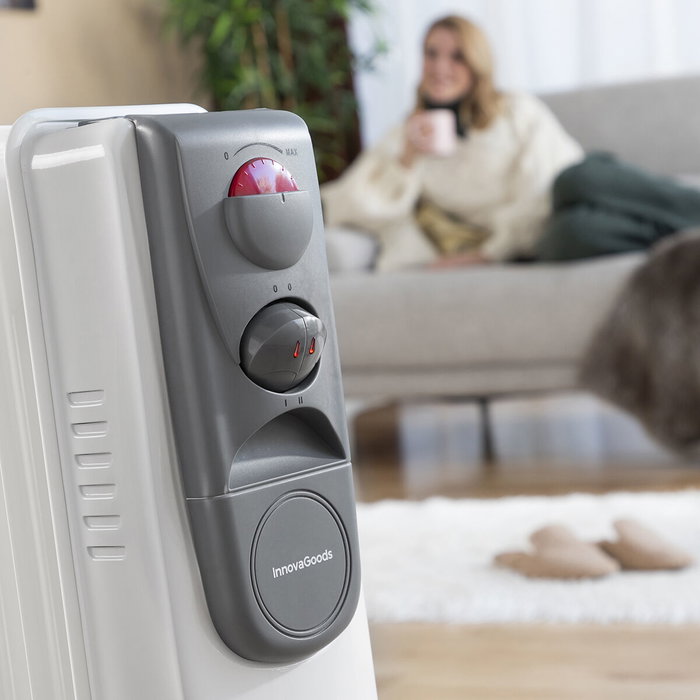 Radiador de Aceite Oileven InnovaGoods 2500 W (11 cuerpos)