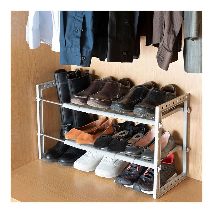 Estantería Extensible para Fregadero Shibblek InnovaGoods 2 Estantes Estantería Extensible para Fregadero Shibblek InnovaGoods 2 Estantes