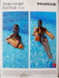 Innovagoods Hamaca de Agua Flotante Individual para Piscina