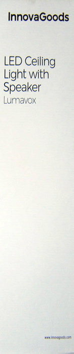 Lumavox Innovago Lámpara LED de Techo con Altavoz 30 cm x 30 cm x 5 cm (4 Unidades)
