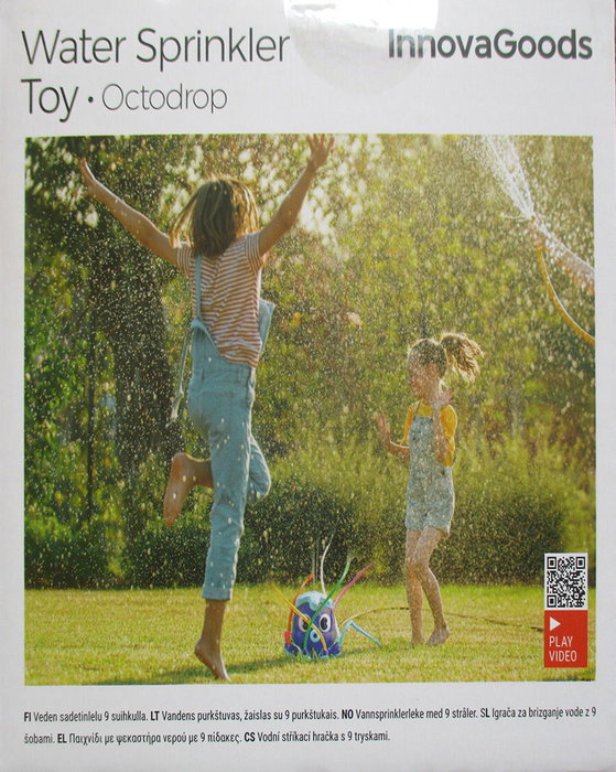 Juguete Aspersor Rociador de Agua Octodrop InnovaGoods Juguete Aspersor Rociador de Agua Octodrop InnovaGoods