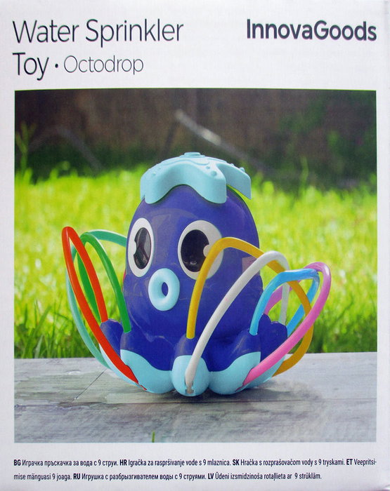 Juguete Aspersor Rociador de Agua Octodrop InnovaGoods Juguete Aspersor Rociador de Agua Octodrop InnovaGoods
