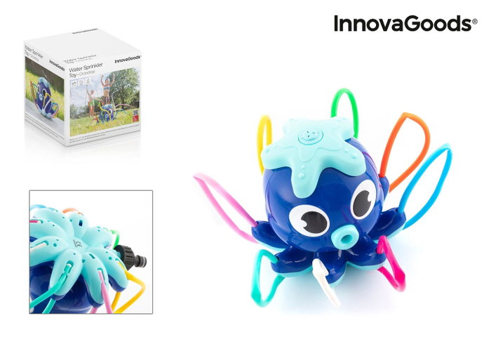 Juguete Aspersor Rociador de Agua Octodrop InnovaGoods Juguete Aspersor Rociador de Agua Octodrop InnovaGoods