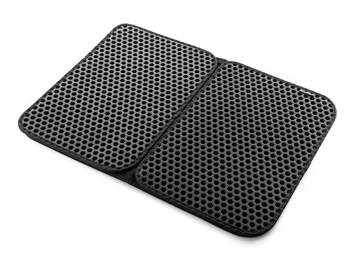 Inde Alfombra Para Arenero De Gatos Clikatt Innovagood, Goma EVA, 40 x 36 cm, para Retener Arena (8 Unidades)