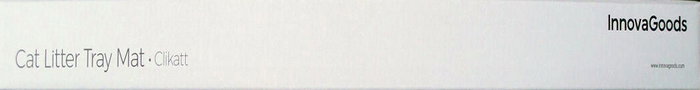 Inde Alfombra Para Arenero De Gatos Clikatt Innovagood, Goma EVA, 40 x 36 cm, para Retener Arena (8 Unidades)
