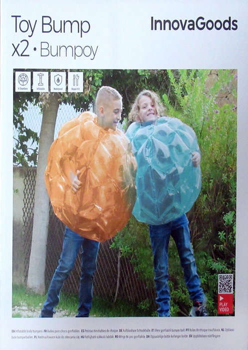 Innovagoods Bumpoy Pack de 2 Burbujas Hinchables de 62cm