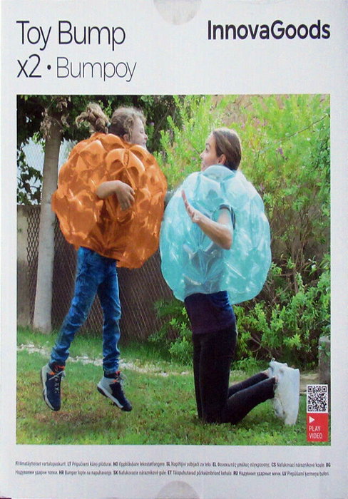 Innovagoods Bumpoy Pack de 2 Burbujas Hinchables de 62cm