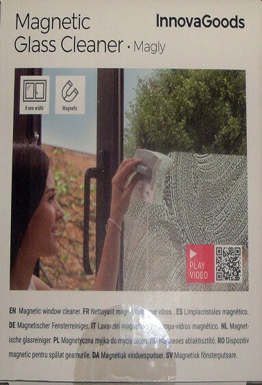 Innovagoods Limpiacristales magnético Magly