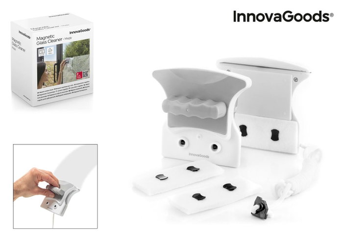 Innovagoods Limpiacristales magnético Magly