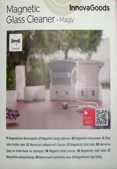 Innovagoods Limpiacristales magnético Magly