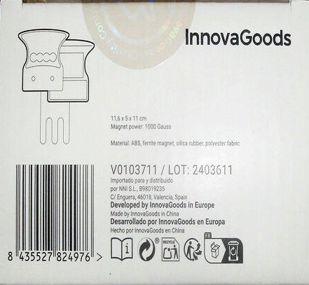 Innovagoods Limpiacristales magnético Magly