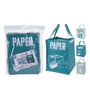 Set de 3 bolsas para basura reutilizables especial camping 30x30x39cm