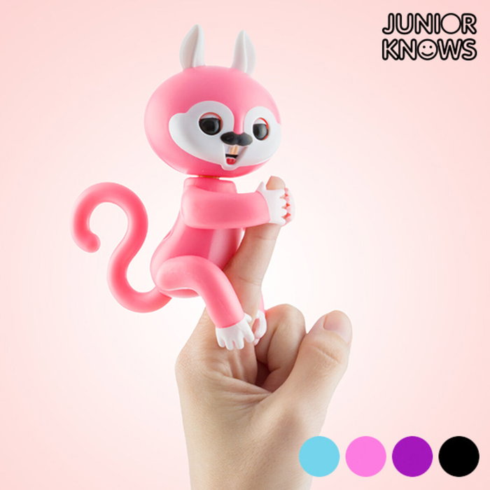 Muñeco Happy Squirrel Azul