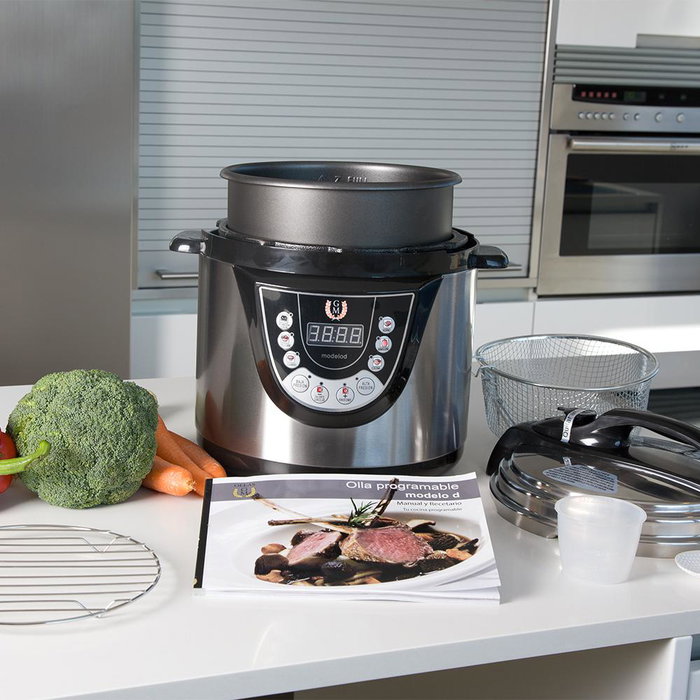 Cecotec Olla Programable GM Modelo D con Función Freír y Voz, 6L