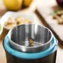 Cecotec Molinillo Eléctrico TitanMill 200 200W para Café y Especias, Cuchillas con Recubrimiento de Titanio, Capacidad 50g, BPA-Free, Negro y Azul