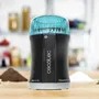 Cecotec Molinillo Eléctrico TitanMill 200 200W para Café y Especias, Cuchillas con Recubrimiento de Titanio, Capacidad 50g, BPA-Free, Negro y Azul