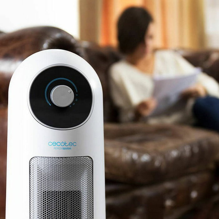 Cecotec Ready Warm 10000 Top Ceramic Calefactor Blanco 2200 W