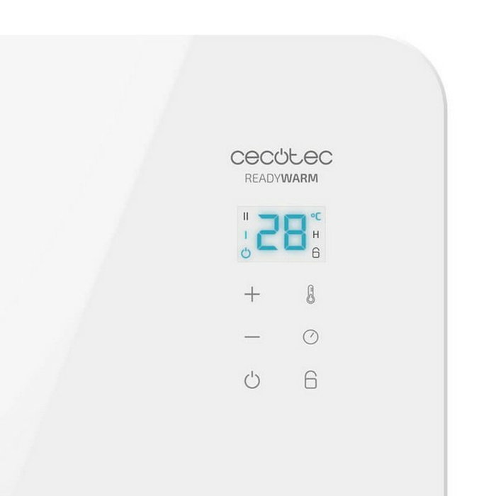 Panel calefactor Cecotec Ready Warm 6650 Crystal Connection Blanco 1000 W