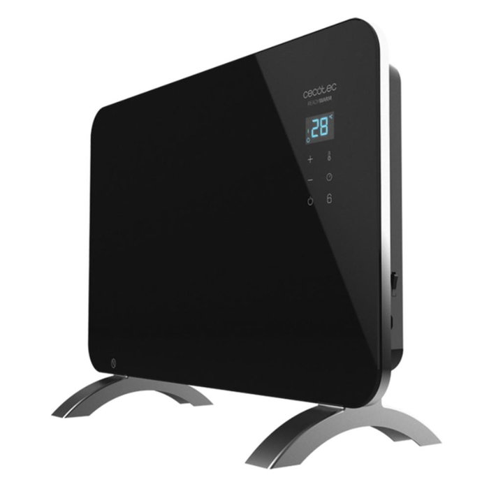 Cecotec Ready Warm 6670 Crystal Connection Negro 1000 W Convector con WiFi y Cristal Templado Cecotec Ready Warm 6670 Crystal Connection Negro 1000 W Convector con WiFi y Cristal Templado