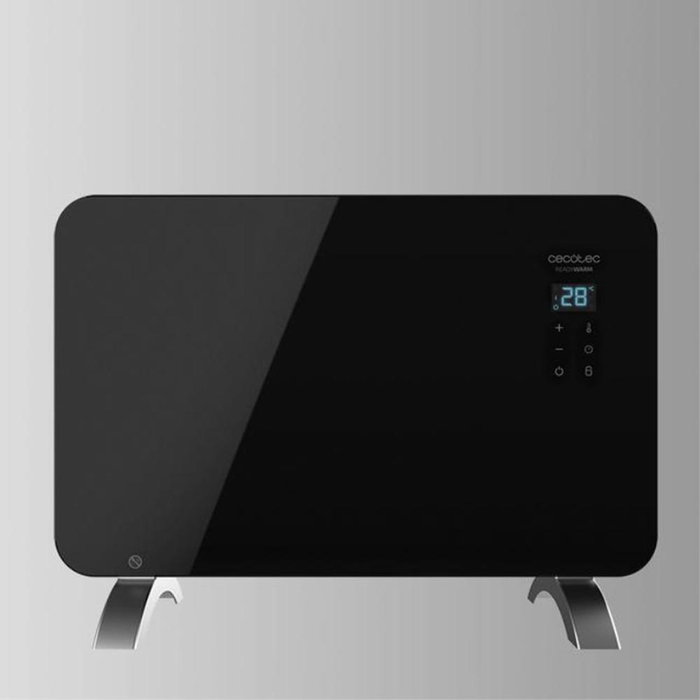 Cecotec Ready Warm 6670 Crystal Connection Negro 1000 W Convector con WiFi y Cristal Templado Cecotec Ready Warm 6670 Crystal Connection Negro 1000 W Convector con WiFi y Cristal Templado