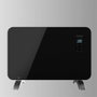 Cecotec Ready Warm 6670 Crystal Connection Negro 1000 W Convector con WiFi y Cristal Templado