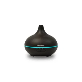 Cecotec Humidificador ultrasónico y difusor de aromas Pure Aroma 150, 0.15L, Negro, Temporizador 3h, 7 colores LED - Modelo 05285