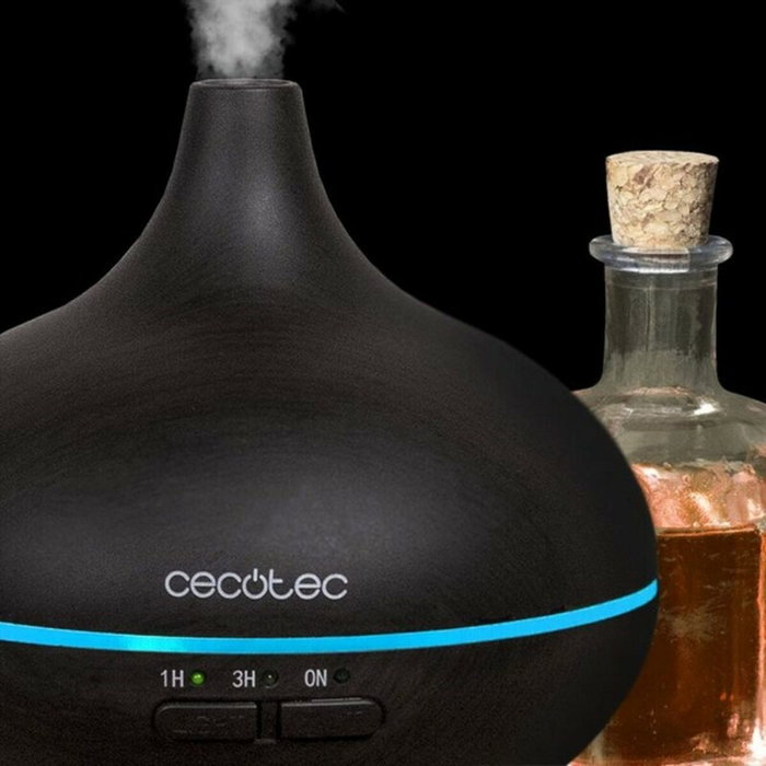 Cecotec Pure Aroma 150 Yin Humidificador y Difusor Negro Cecotec Pure Aroma 150 Yin Humidificador y Difusor Negro