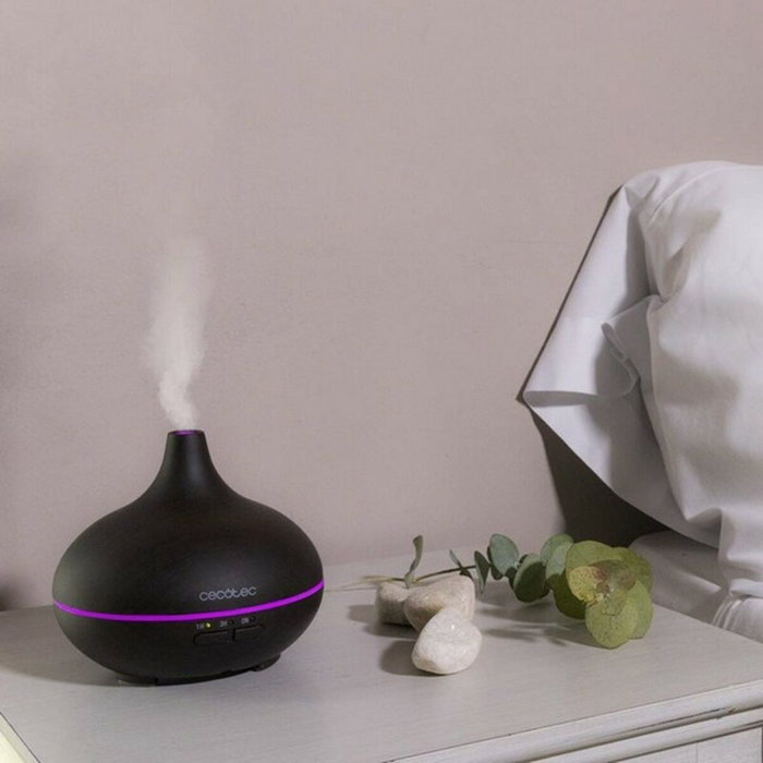 Cecotec Pure Aroma 150 Yin Humidificador y Difusor Negro Cecotec Pure Aroma 150 Yin Humidificador y Difusor Negro