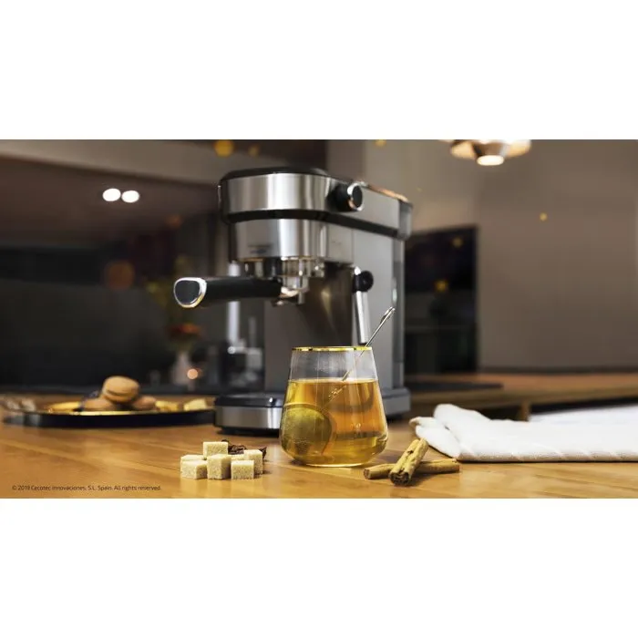 Cecotec Cafetera Cafelizzia790 Acero 1350W 20 bares 1,2L Acero inoxidable CEC8435484015820