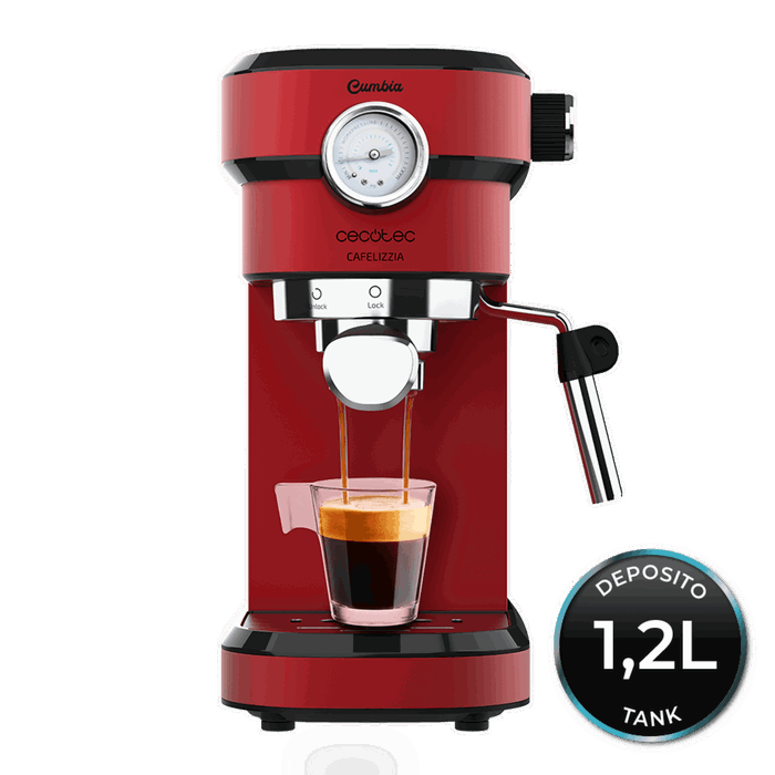 Cecotec Cafelizzia 790 Shiny Pro Rojo Cecotec Cafelizzia 790 Shiny Pro Rojo