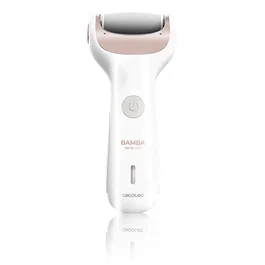 Cecotec Bamba Skincare Silky Lima de Uñas Eléctrica para Pies Inalámbrica y con Cable, 2 Rodillos Lavables, Batería 800 mAh 90 Min, 04222
