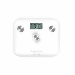 Cecotec 04252 Báscula de Baño Plaza Blanco Báscula Personal Electrónica 180 kg LCD 100 g