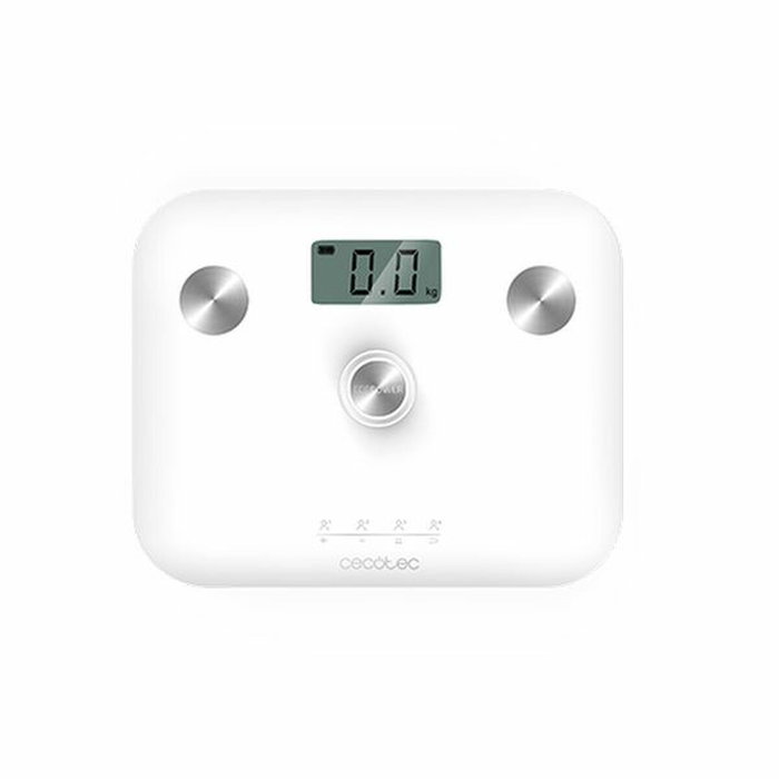 Cecotec 04252 Báscula de Baño Plaza Blanco Báscula Personal Electrónica 180 kg LCD 100 g Cecotec 04252 Báscula de Baño Plaza Blanco Báscula Personal Electrónica 180 kg LCD 100 g