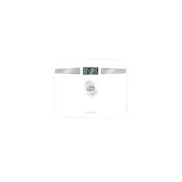 Cecotec Surface Precision EcoPower 10200 Smart Healthy White - Báscula de Baño Inteligente con Bluetooth, Análisis Corporal Completo, Vidrio Templado, 180 kg, Color Blanco