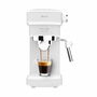 Cecotec Cafelizzia 790 Máquina Espresso 1350W, Depósito de Agua 1.2L, Color Acero Inoxidable y Blanco