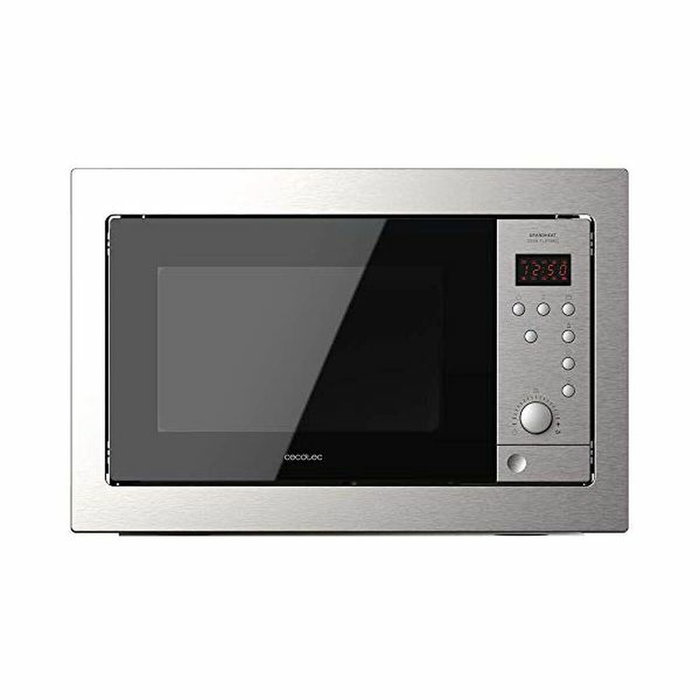 Microondas Integrable Cecotec GrandHeat 2500 Built-In Steel Black 25 L 900 W Negro