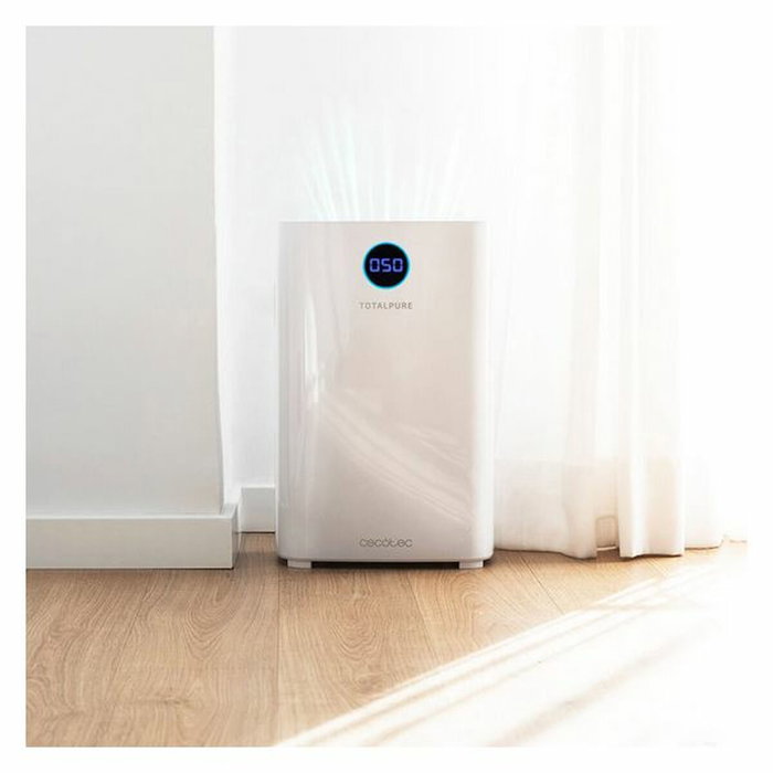 Purificador de Aire Cecotec TotalPure 2500 Connected Blanco Wi-Fi 20 W Purificador de Aire Cecotec TotalPure 2500 Connected Blanco Wi-Fi 20 W