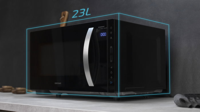 Cecotec GrandHeat 2300 Flatbed Touch Negro 23 L 800 W Cecotec GrandHeat 2300 Flatbed Touch Negro 23 L 800 W