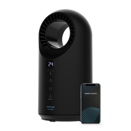 Cecotec Ready Warm 8400 Bladeless Connected Negro