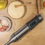 Cecotec Power TitanBlack 1500 XL - Batidora de Mano de Inmersión 1500 W Negro/Plata con Pie Extralargo y Vaso de 800 ml