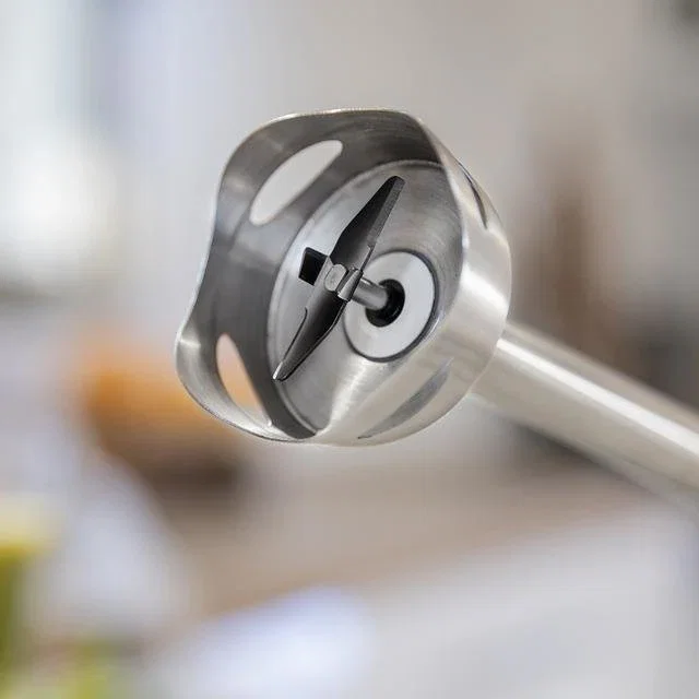 Cecotec Power TitanBlack 1500 XL - Batidora de Mano de Inmersión 1500 W Negro/Plata con Pie Extralargo y Vaso de 800 ml