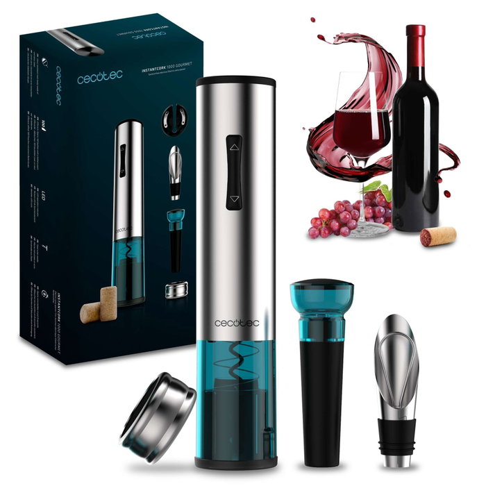 Cecotec InstantCork 1000 Gourmet Electric Corkscrew Cecotec InstantCork 1000 Gourmet Electric Corkscrew