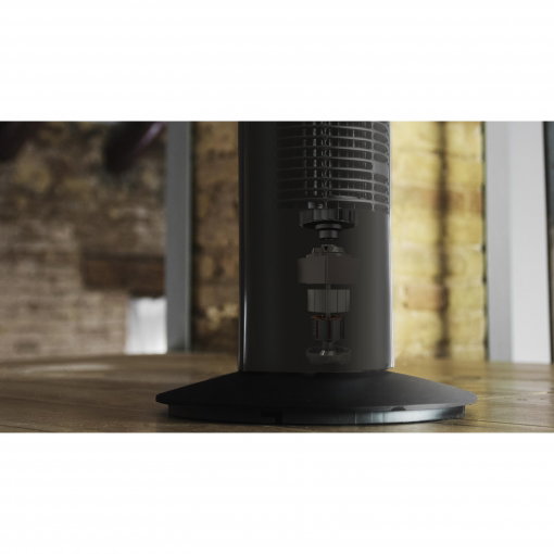 Cecotec EnergySilence 890 Skyline Ventilador de torre Negro, Plata