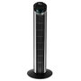 Cecotec EnergySilence 890 Skyline Ventilador de torre Negro, Plata
