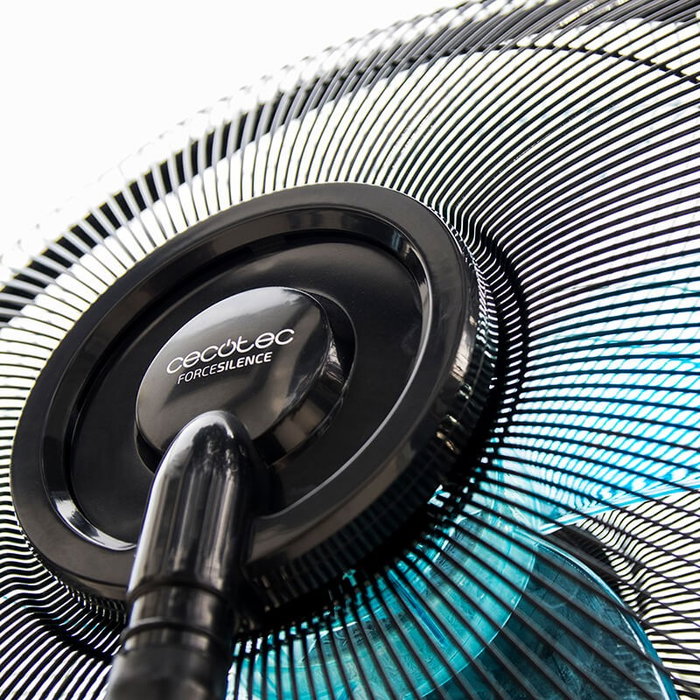 Cecotec EnergySilence 690 FreshEssence Ventilador de pie Negro, Azul