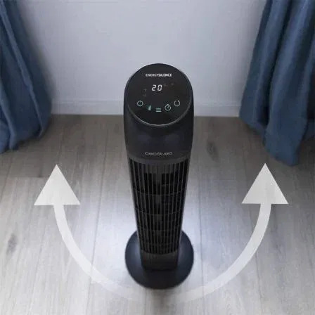 Ventilador Torre Cecotec EnergySilence 8050 SkyLine Smart Negro 45W 45 W