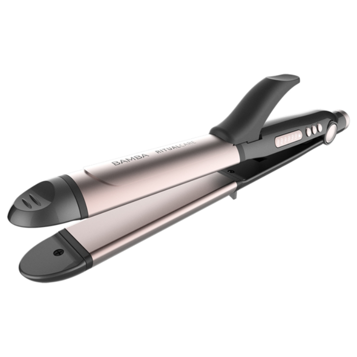Cecotec Bamba RitualCare 1000 Ceramic 2in1 Plancha de pelo Gris, Rosa Cecotec Bamba RitualCare 1000 Ceramic 2in1 Plancha de pelo Gris, Rosa