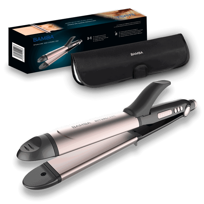 Cecotec Bamba RitualCare 1000 Ceramic 2in1 Gris, Rosa Cecotec Bamba RitualCare 1000 Ceramic 2in1 Gris, Rosa